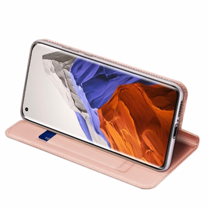 DUX DUCIS Skin Pro Kirjahylly tyyppi tapauksessa Xiaomi Mi 11 Pro vaaleanpunainen