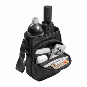 TOMTOC GameOn-G50 Switch 2 JoyCarry olkalaukku (musta)