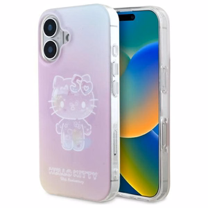 Hello Kitty IML 50th Anniversary Magsafe iPhone 16:lle Suojakuori - Vaaleanpunainen