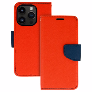 Fancy -suojakuori iPhone 13 Pro:lle punainen-laivastonsininen