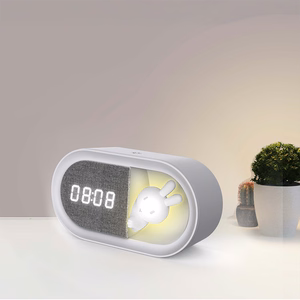 Herätyskello LED puputu yövalolla PURE FNL-05 INGRID valkoinen pitkä Forever Light