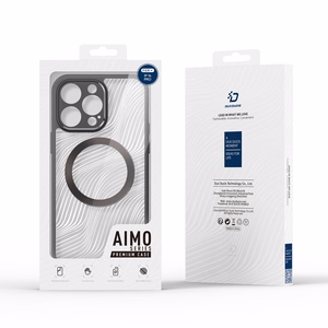 Panssaroitu Suojakuori iPhone 14 Pro:lle MagSafe-yhteensopiva Dux Ducis Aimo Mag - musta