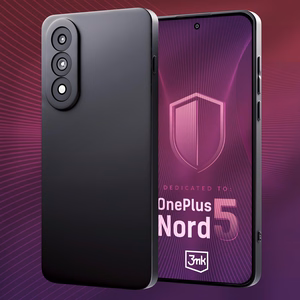 3mk Matt Case OnePlus Nord 5:lle - Matta Musta