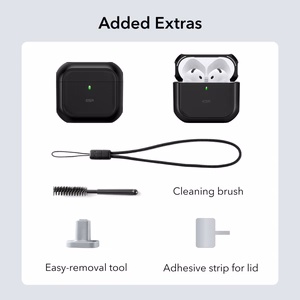 ESR Orbit Halolock MagSafe case for Apple AirPods 4 - black