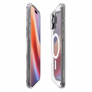 Spigen Ultra Hybrid Mag MagSafe Suojakuori iPhone 16 Pro Max 6,9 - valkoinen
