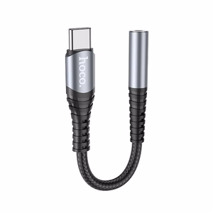 Audio adapter Hoco LS33 Type-C to 3.5mm gray