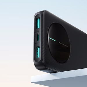 Joyroom JR-PBF12 Pro varavirtalähde 22,5 W 10000 mAh digitaalisella näytöllä 2x USB-A 1x USB-C - musta