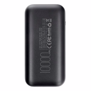 Ulkoinen akku Veger S10 (W1135) PD QC3.0 3A 20W 10000 mAh musta