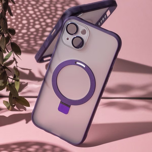 Mag Ring suojakuori iPhone 13 6,1', violetti