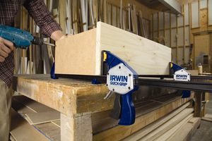IRWIN 10505947 -palkkipuristin, 125 cm, musta / sininen / harmaa