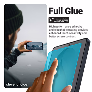 Crong 3D Armour Glass Lite full-adhesive tempered-glass screen protector for Google Pixel 9 / 10