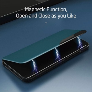 Phone Case "Smart View TPU" Samsung A326 A32 5G Dark Green
