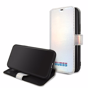 Guess GUFLBKN58BLD iPhone 11 Pro hopea/hopea kirja Iriseva väri