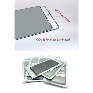 Outer Screen Glass Compatible With "Pro+" Samsung A326 A32 5G / glass + OCA + POL / Set
