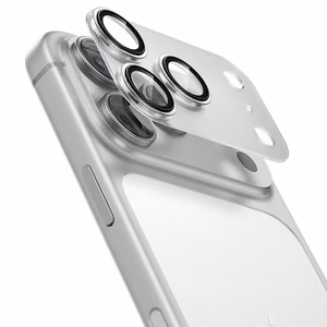 Integroitu Benks OmniWarrior -objektiivinsuoja (C.M.SX.AP.TM.0071) iPhone 18 Pro Max -puhelimeen, läpinäkyvä