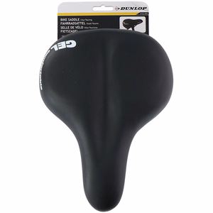 Dunlop mukava geelipehmusteinen polkupyörän satula