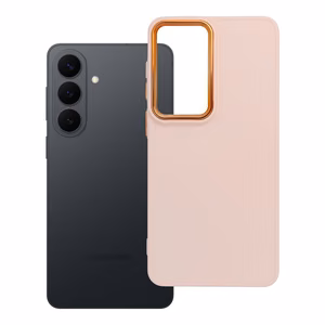 Suojakuori Samsung S26 PLUS:lle Frame puuterinvaaleanpunainen