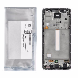ServicePack LCD-näyttö SAMSUNG A52S 5G A528B GH82-26861D valkoinen