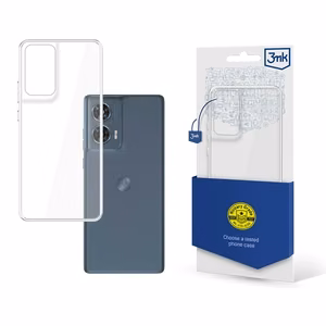 3mk Clear Case Suojakuori Motorola Moto Edge 50 Fusion:lle - läpinäkyvä