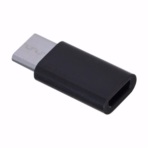 Savio AK-31 / B kaapeliliitäntäsovitін Micro USB USB 3.1 Typ C musta