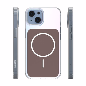 Etteri Hidden Pearl case for iPhone 13 6,1" brown