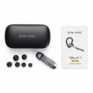 Blavec Talk 1 Multipoint Bluetooth-kuulokemikrofoni (BHTA1-B), musta