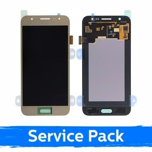 LCD-näyttö yhteensopiva Samsung J500 J5 kultainen (Service Pack)