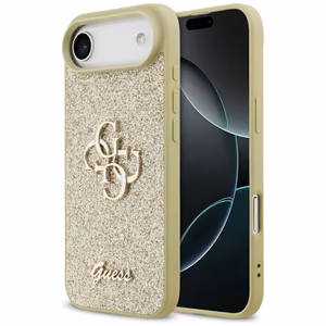 Guess Fixed Glitter Big 4G suojakuori iPhone Air - kulta