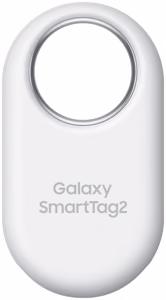 SmartThings Find -yhteensopiva paikannin Samsung Galaxy SmartTag 2, valkoinen