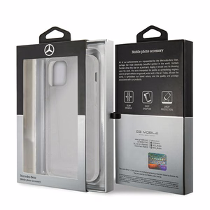 Mercedes Line kotelo iPhone 12 Pro Max - läpinäkyvä - läpinäkyvä