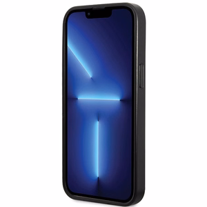 Guess Strass Metal Logo iPhone 13 Pro 6.1" Suojakuori - musta