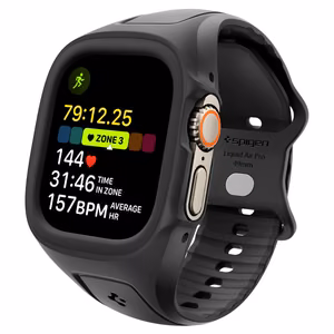 Spigen Liquid Air Pro ranneke Apple Watch Ultra 49mm - musta