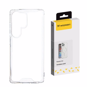 Wozinsky Clear Corner Suojakuori Samsung Galaxy S25 Ultralle - läpinäkyvä