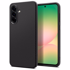 Spigen Liquid Air Suojakuori Samsung Galaxy A56 5G:lle - matta musta