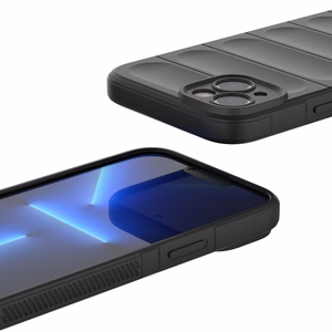 Magic Shield Kotelo tapauksessa iPhone 14 Plus joustava panssaroitu kansi musta