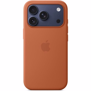 iPhone 17 Pro silikoninen suojakuori MagSafella – terrakotta