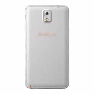 Back Cover Compatible With Samsung N9005 Note 3 White Leather HQ