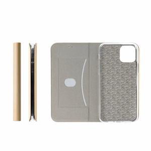 Flip-suojakuori Samsung A57 5G:lle Sensitive Book kultainen