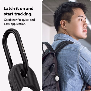 Spigen Vault Suojakuori Apple AirTag -laitteelle - mattamusta