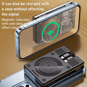 Power Bank WK Design "WP-331" Black 10000mAh (Wireless Charge 15W / PD 20W / QC3.0 22.5W)