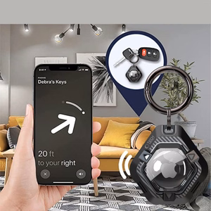 Tech-Protect Defense Suojakuori Apple AirTag 1/2:lle - Musta
