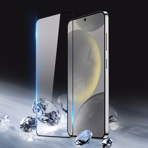3D Dux Ducis kaareva lasi Samsung S24 - musta kehys