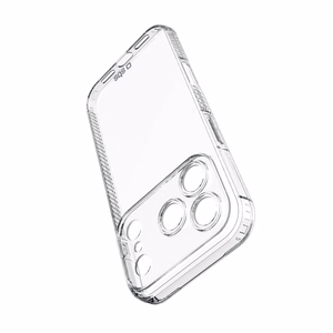 Extreme Cover X2 -suojakuori iPhone 18 Pro Max -mallille, läpinäkyvä