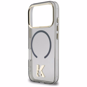 Karl Lagerfeld IML K Head Logo MagSafe Suojakuori iPhone 17 Pro:lle - Musta