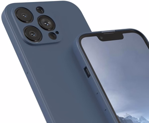 Liquid Silicone 1,5 mm -suojakuori Xiaomi Redmi A7 Pro 4G/5G -puhelimelle, tummansininen