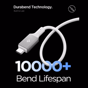 Spigen EB24012CC USB-C Kaapeli 240W 120cm - Valkoinen