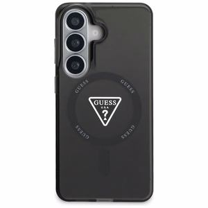 Guess IML Gradient Triangle MagSafe Suojakuori Samsung Galaxy S26:lle musta