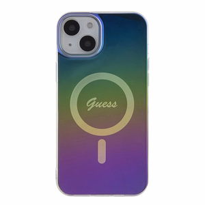 Guess IML Iridescent MagSafe case for iPhone 15 / 14 / 13 6.1" - multicolor