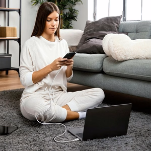 Kaapeli Tech-Protect Ultraboost Lite USB-C PD60W/3A 200 cm - harmaa