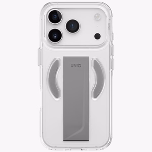 Uniq Heldro Air Suojakuori iPhone 17 Pro:lle Magclick-latauksella - Läpinäkyvä